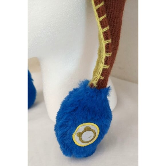 Flipeez By ABG Brown Monkey And Ninja Turtle Michelangelo Pop Up Toboggan Caps - Picture 2 of 9